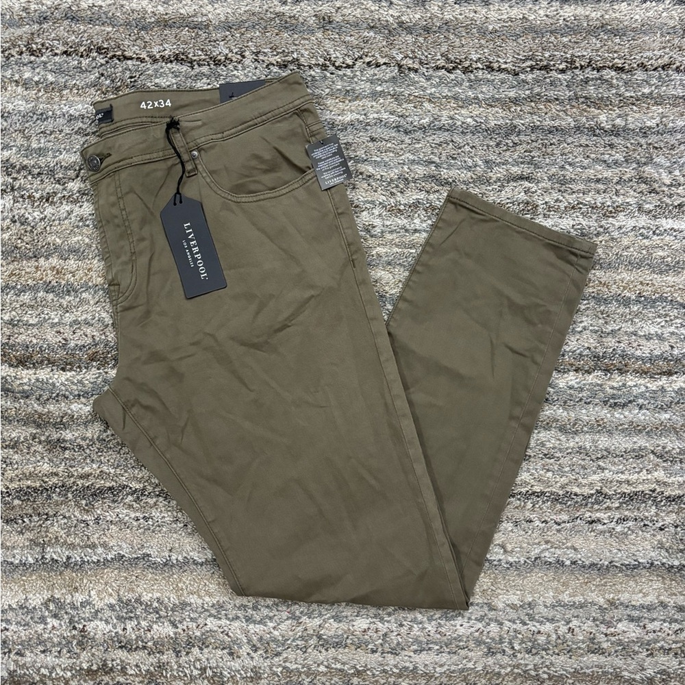 Liverpool The Modern Men Straight Leg Jeans Sz 42x34 NWT | Liverpool Men Jeans - - Picture 11 of 13